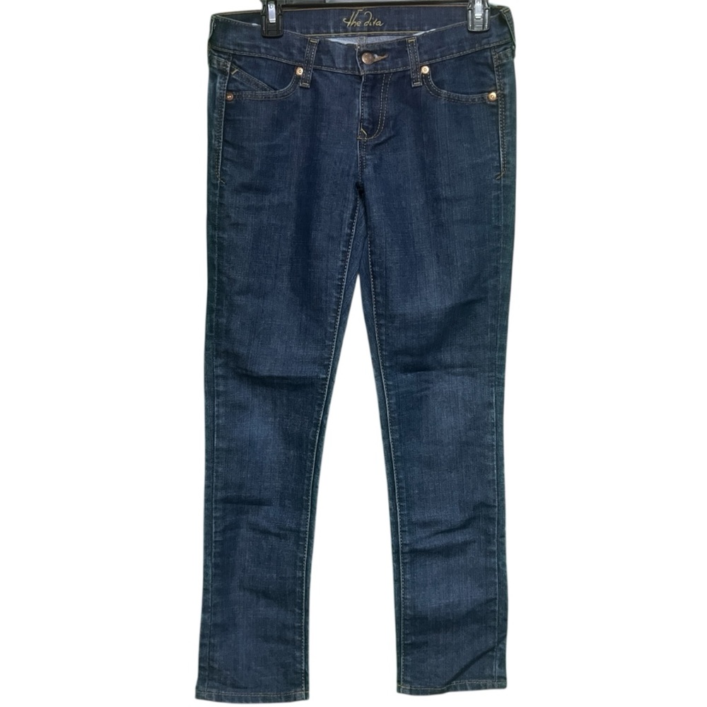 The Diva Dark Wash Skinny Jeans – Size 2 Short